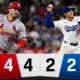 Cardinals vs Dodgers game highlights and final score at Dodger Stadium