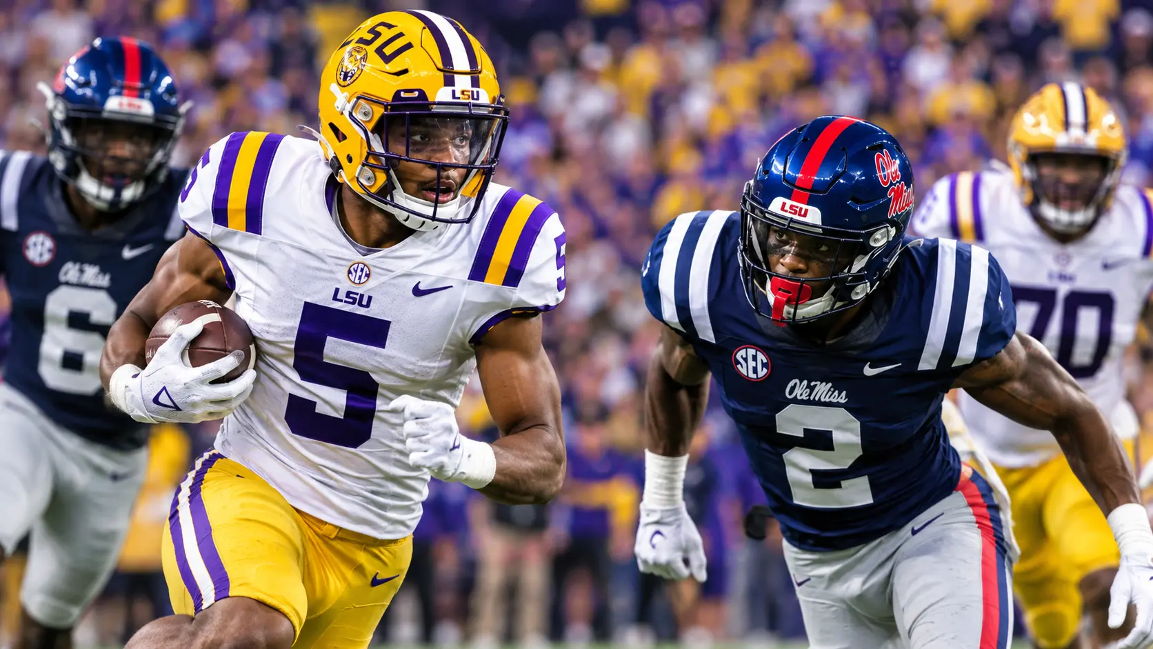LSU vs Ole Miss 2026 game highlights and score