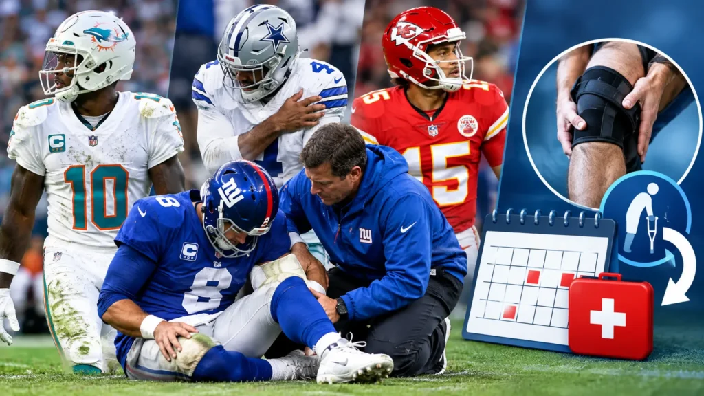 NFL Injury Updates Week 3 2026 player status chart
