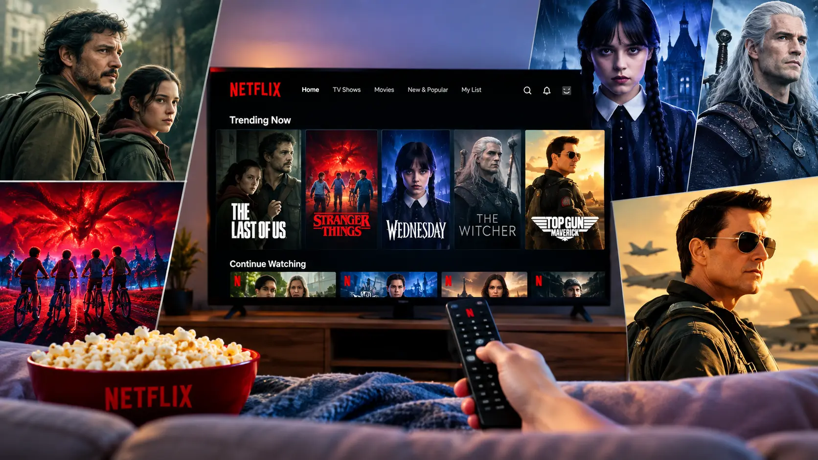 Top trending shows and movies to watch on Netflix right now