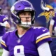 JJ McCarthy Minnesota Vikings and New York Giants quarterback