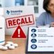 Inventia Healthcare Chlorthalidone Recall bottle status and batch details