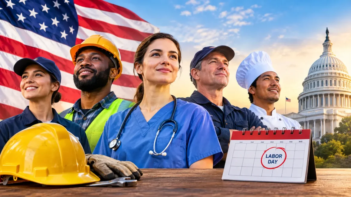 What Is Labor Day - American workers celebrating federal holiday